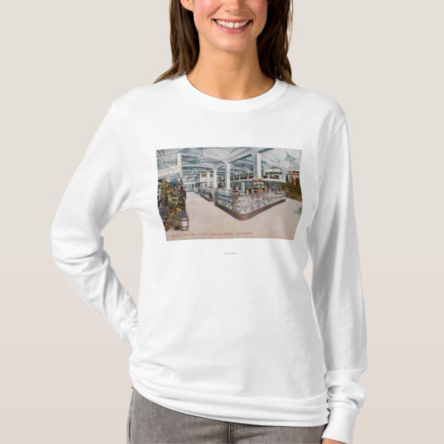 Interior View of Augustine & Kyer Bakery T-Shirt (Front)