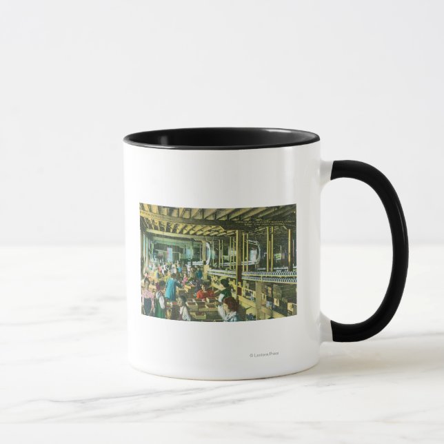 Interior View of Flickenger's Orchard Cannery Mug (Right)
