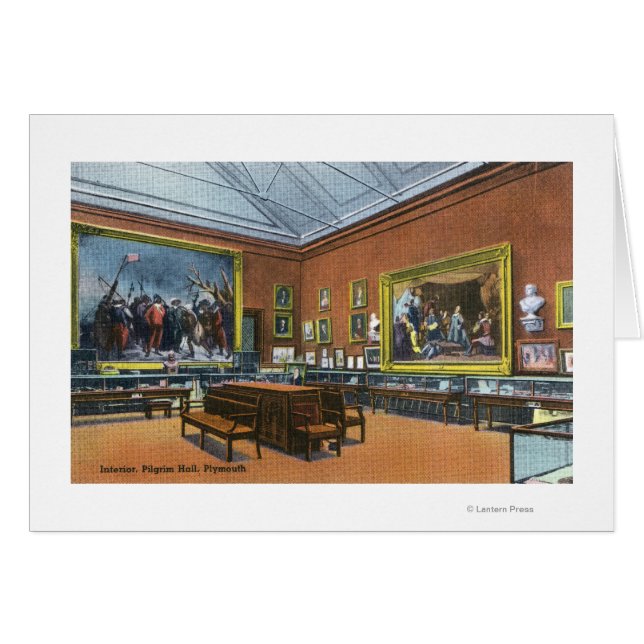 Interior View of Pilgrim Hall (Front Horizontal)