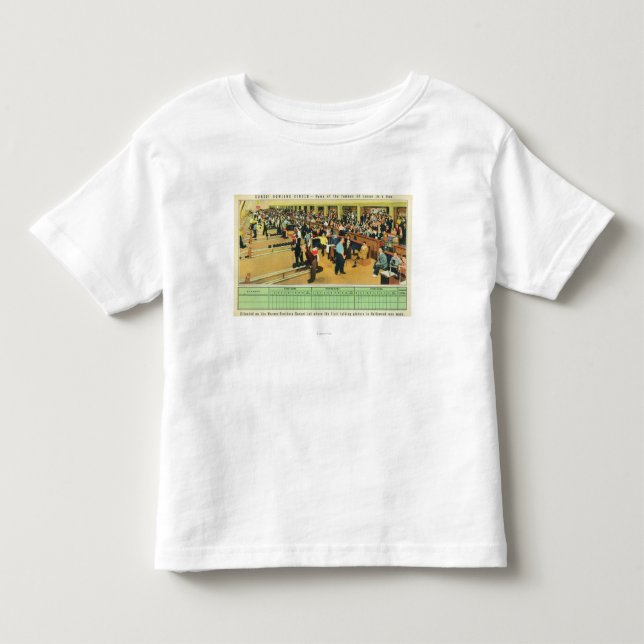 Interior View of Sunset Bowling Centre Toddler T-Shirt (Front)