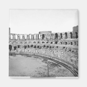 Interior view of the amphitheatre magnet