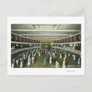 Interior View of the Casino Ball Room Postcard