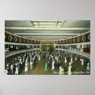Interior View of the Casino Ball Room Poster