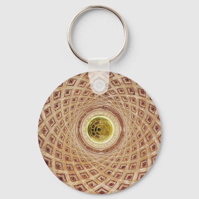Interior view of the Cupola in the Chapel Key Ring (Front)