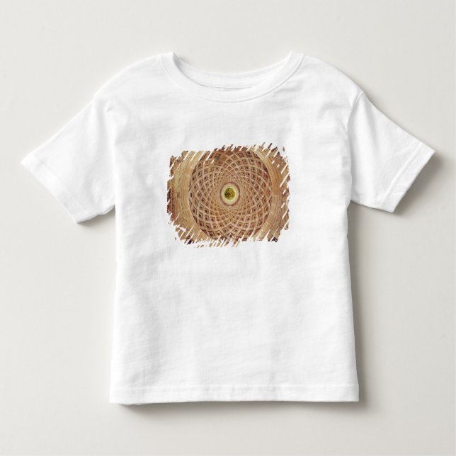 Interior view of the cupola in the chapel toddler T-Shirt (Front)