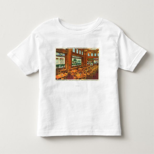 Interior View of the Golden Pheasant Toddler T-Shirt (Front)