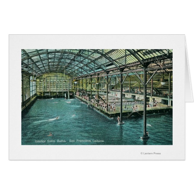 Interior View of the Indoor Sutro Baths (Front Horizontal)