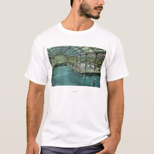 Interior View of the Indoor Sutro Baths T-Shirt
