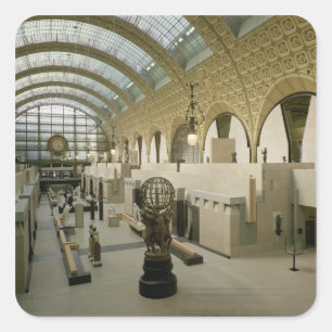 Interior View of the Main Entrance Square Sticker
