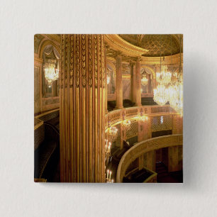 Interior view of the Opera House looking towards t 15 Cm Square Badge