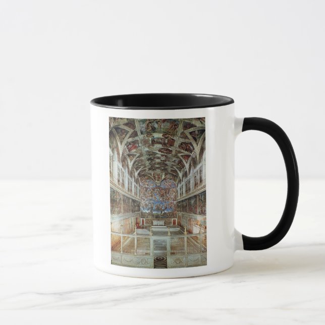 Interior view of the Sistine Chapel Mug (Right)