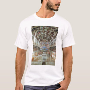 Interior view of the Sistine Chapel T-Shirt