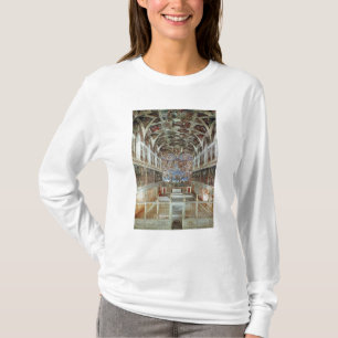 Interior view of the Sistine Chapel T-Shirt