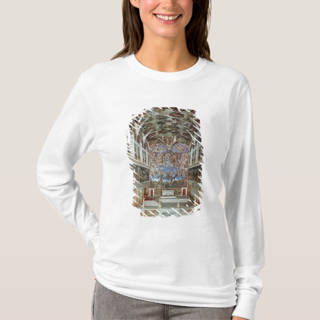 Interior view of the Sistine Chapel T-Shirt (Front)