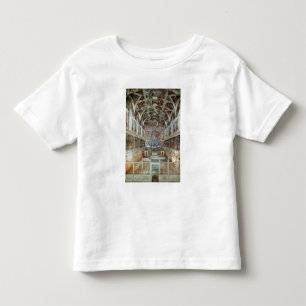 Interior view of the Sistine Chapel Toddler T-Shirt
