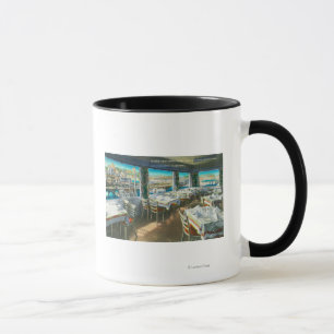 Interior View of the Vista del Mar Restaurant Mug