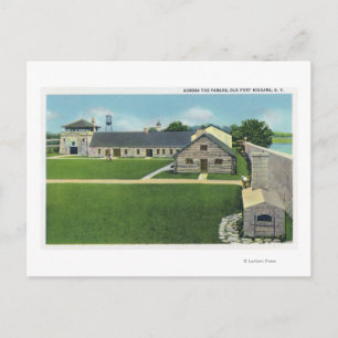 Interior View of Vestibule in Old French Postcard