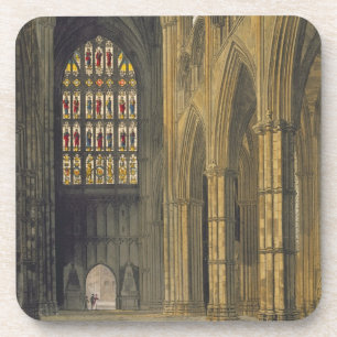 Interior View of Westminster Abbey Looking Towards Coaster