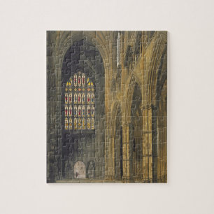 Interior View of Westminster Abbey Looking Towards Jigsaw Puzzle