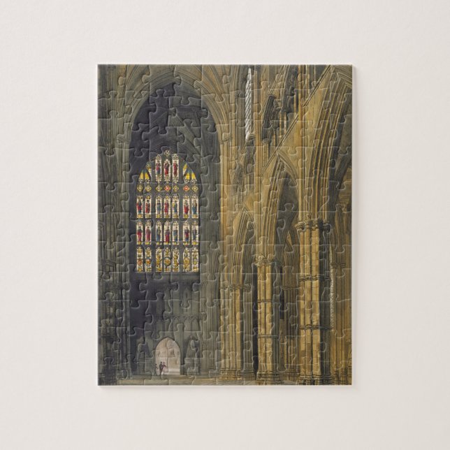 Interior View of Westminster Abbey Looking Towards Jigsaw Puzzle (Vertical)