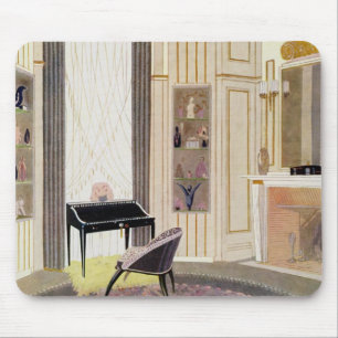 Interior with furniture designed by Ruhlmann, from Mouse Pad