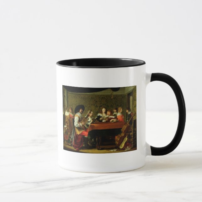 Interior with Musicians and Singers Mug (Right)