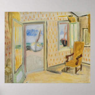 Interior with Open Door Matisse Poster