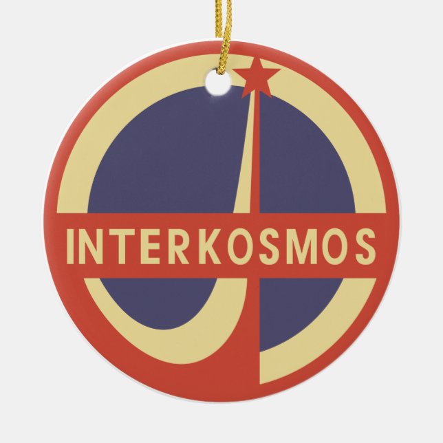 Interkosmos Ceramic Tree Decoration (Front)