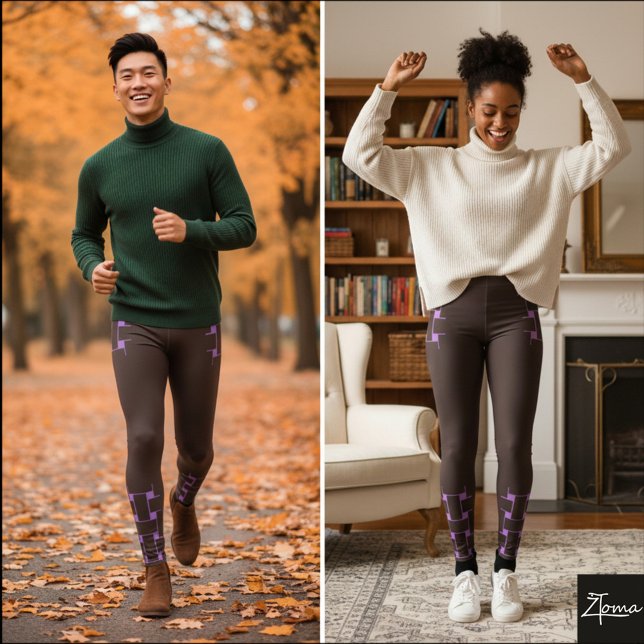 Interlace Pattern -Gondola Leggings (Creator Uploaded)