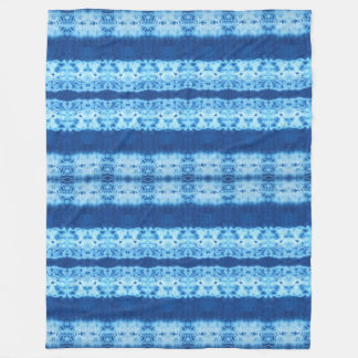 Interlace Shibori Fleece Blanket