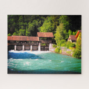 Interlaken in Switzerland Jigsaw Puzzle