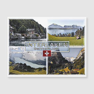 Interlaken - Switzerland - Mosaic -