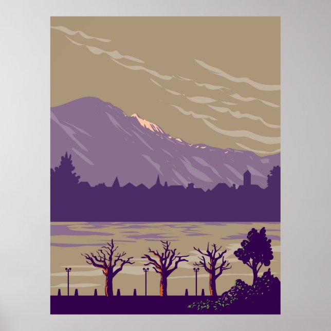 Interlaken Switzerland Poster (Front)