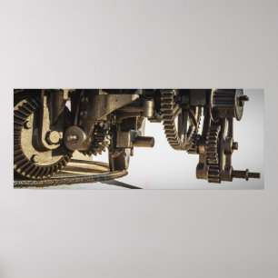 Interlinking Gears Poster