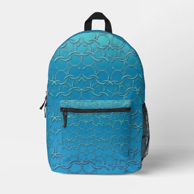 Interlock Printed Backpack (Front)