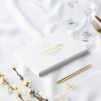 Interlocked Golden Hearts Romantic Wedding