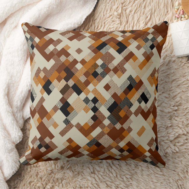 Interlocked illusion cushion (Blanket)