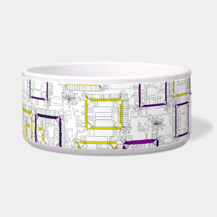 Interlocking Dimensions Pet Bowl
