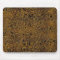 "Interlocking" Faux Leather Mouse Pad