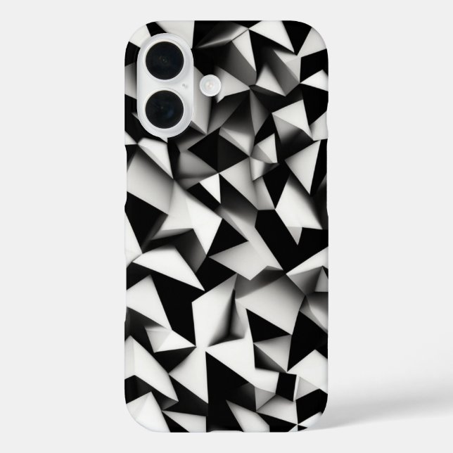 Interlocking Triangles Line Art Case-Mate iPhone Case (Back)