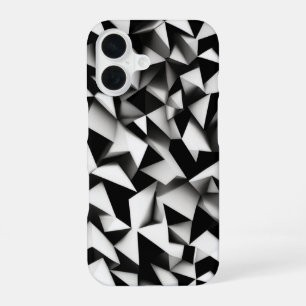 Interlocking Triangles Line Art iPhone 16 Case