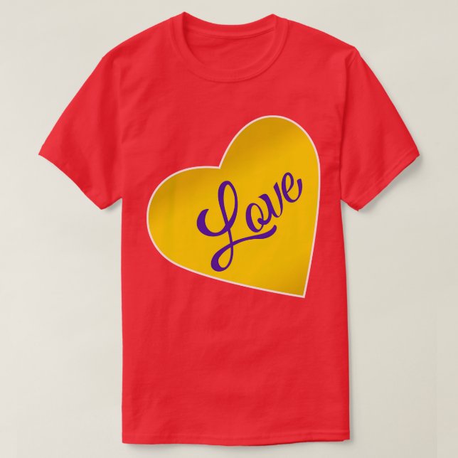 InterLove Heart T-Shirt (Design Front)
