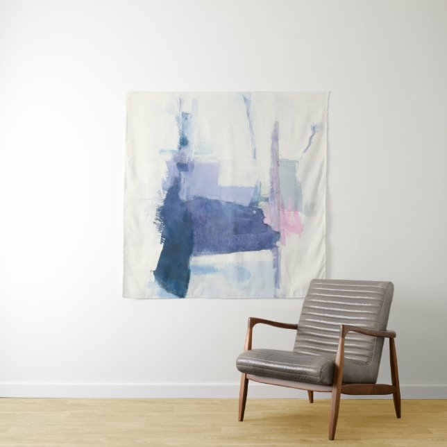 Interlude | Abstract In Blue Tapestry (In Situ (Horizontal))