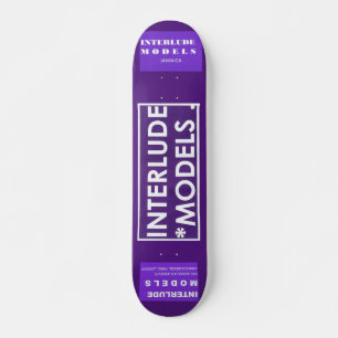 INTERLUDE MODELS /JMT SKATEBOARD/IPIXTURES SKATEB SKATEBOARD