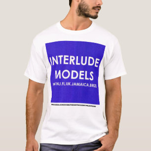INTERLUDE MODELS MERCH Basic Dark T-Shirt