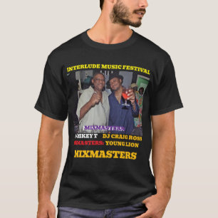 INTERLUDE MUSIC FESTIVAL Basic Dark T-Shirt