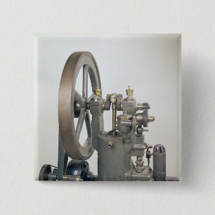 Internal combustion engine, 1876 15 cm square badge