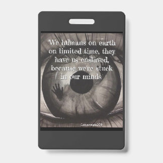 Internal Prison ID Badge