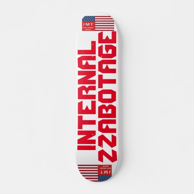 INTERNAL ZAZZBOTAGE Skateboard (Front)