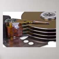 Internals of a hard disk drive